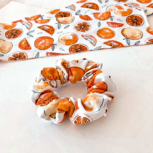 Oranges Scrunchie